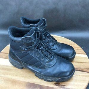 Bates Tactical Sport Enforcer Black Ankle Tactical Boots Lace Up Mens Size 9